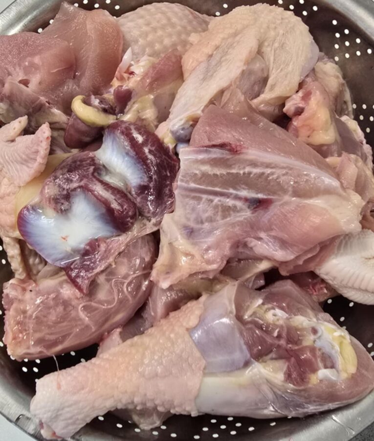 Poule fumée 1